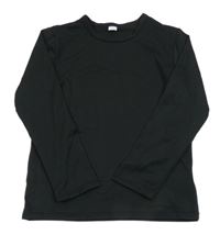 Čierne športové tričko