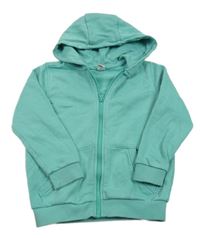 Tyrkysová prepínaci mikina s kapucňou Tu