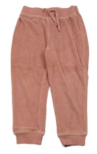 Staroružové zamatové tepláky Primark