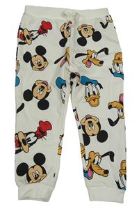 Smetanové tepláky s Mickeym a přáteli Primark