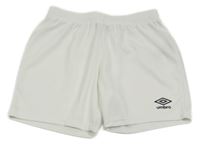 Bílé sportovní kraťasy s logem Umbro