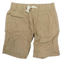 Hnedé plátenné kraťasy H&M