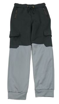 Tmavošedo-sivé športové tepláky Pep&Co