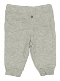 Sivé melírované tepláky Pocopiano