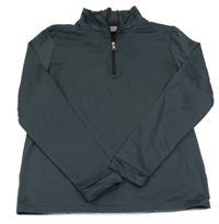 Tmavosivá thermo mikina Crane