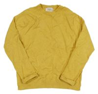 Žltý ľahký sveter Zara