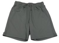 Tmavosivé športové kraťasy H&M