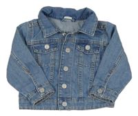 Světlemodrá riflová bunda s kapsami H&M