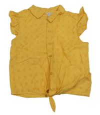 Žlutá madeirová halenka Primark