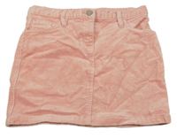 Svetloružová menšestrová sukňa S. Oliver