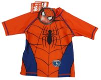 Červeno-modré UV tričko - Spiderman