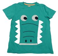 Zelené tričko s krokodílom F&F