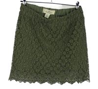 Dámska khaki čipková sukňa H&M