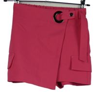 Dámska fuchsiová skort sukňa Bershka vel. 32