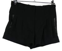 Dámské černé sukňové kraťasy Miss Selfridge 