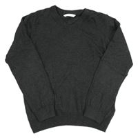 Tmavosivý ľahký sveter M&S