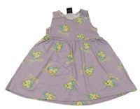 Fialové šaty s Flounderem z malé mořské víly Primark