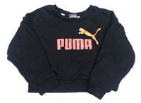 Černá crop mikina Puma