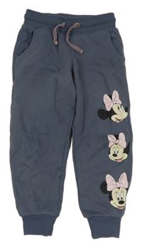 Tmavošedé tepláky s Minnie Disney