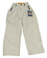 Nové - Bílé šusťákové oteplovačky