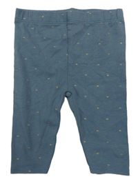 Tmavomodrošedé legíény so zlatými srdiečkami Vertbaudet