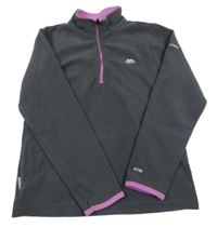 Tmavosivá fleecová funčkní mikina Trespass