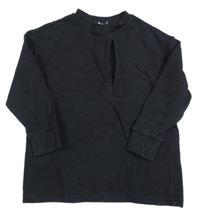 Čierna rebrovaná mikina F&F