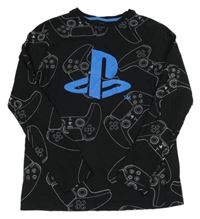 Černé triko PlayStation 