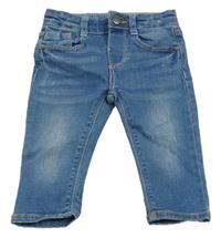 Svetlomodré rifle s vyšúchaním Zara