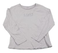 Svetlofialové tričko s kvietkami Tex