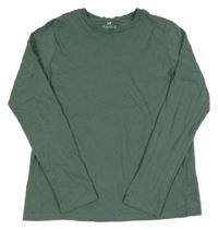 Khaki tričko H&M