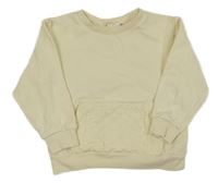 Smotanová mikina s klokankou H&M