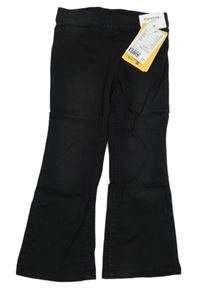 Nové - čierne flare rifle H&M