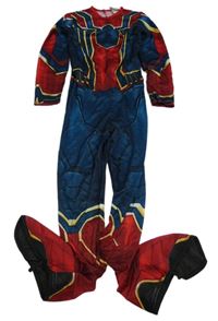 Kostým- Petrolejovo-červený overal - Avengers MARVEL