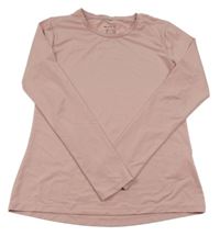 Pudrové sportovní triko H&M