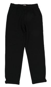 Černé teplákové chino kalhoty Only