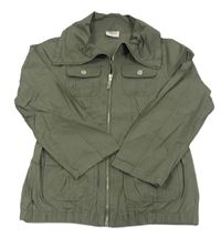 Khaki plátenná bunda Yigga