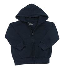 Tmavomodrá prepínaci mikina s kapucňou Primark
