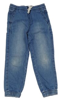 Modré jogger pull one cuff rifle H&M