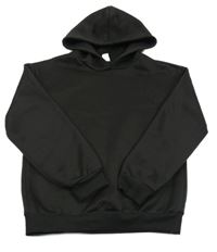 Čierna mikina s kapucňou Shein