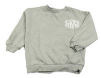 Sivá mikina s nápisom F&F