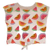 Růžové tričko s melouny Primark