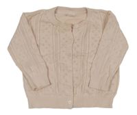 Svetloružový perforovaný prepínaci sveter H&M