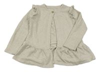 Svetlobéžový melírovaný ľahký prepínaci sveter George