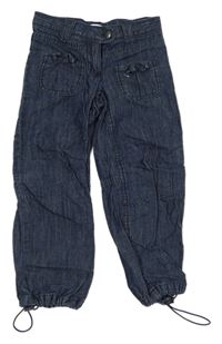 Tmavomodré cuff rifle s kapsami Vertbaudet