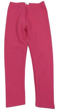 Ružové vzorované legíny