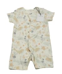 Nové - biely overal s podmořským světem Tu