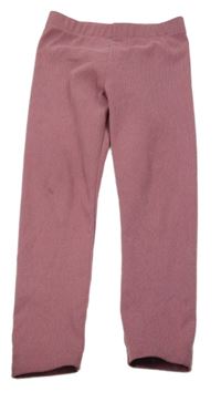 Starorůžové legíny Nutmeg