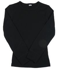 Čierne thermo tričko