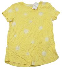 Žluté květované tričko Nutmeg